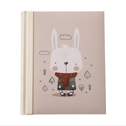 آلبوم عکس کودک خرگوش، سایز 13x18 فریم سفید، 20 برگ، 40 صفحه