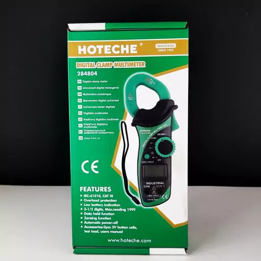 مولتی متر دیجیتالی صنعتی - اهم سنج صنعتی (هوتچ)(hoteche)(284804)