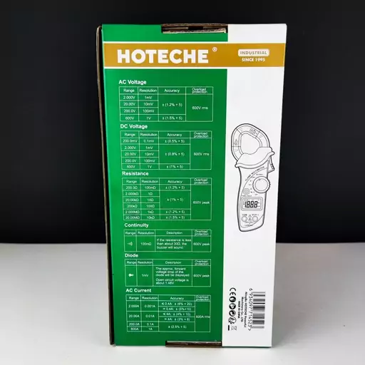 مولتی متر دیجیتالی صنعتی - اهم سنج صنعتی (هوتچ)(hoteche)(284804)