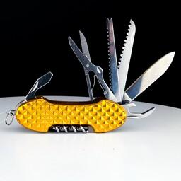 چاقو جیبی - چاقو تاشو - ابزار همه کاره  15 عددی (هوتچ)(Hoteche)(312001)