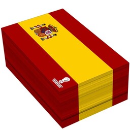 کاغذ یادداشت مستر راد مدل جام جهانی قطر طرح پرچم اسپانیا کد 1023
