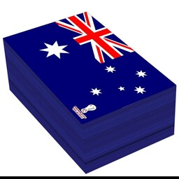 کاغذ یادداشت مستر راد مدل جام جهانی قطرطرح پرچم استرالیا کد 1007