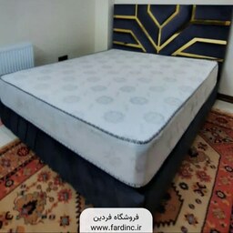 تخت خواب یک نفره (عرض 90) مدل آرتین - رنگبندی 25 عددی