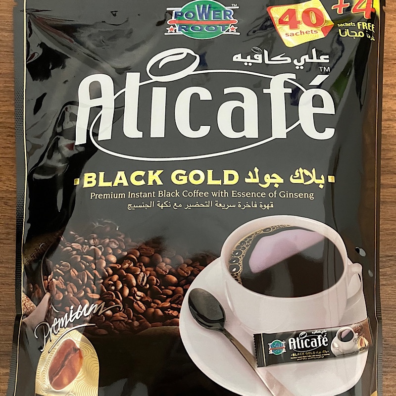 قهوه فوری علی کافه بلک گلد اصل اندونزی 44 عددی (110 گرمی) ارسال رایگان 