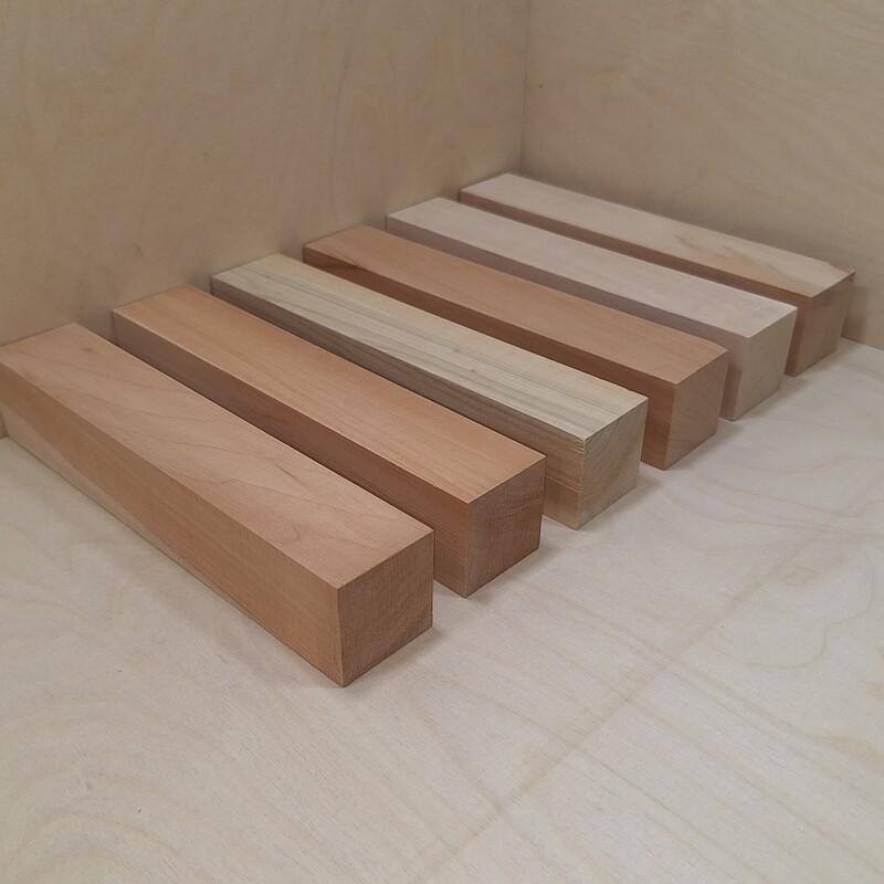 بلوک چوبی بید ، 4.5 در 4.5 در  25 سانتی متر