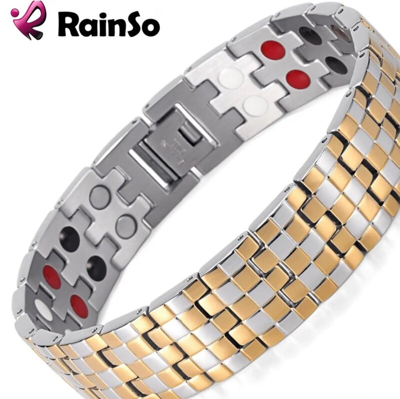 دستبند سلامت مغناطیسی اصل مدل Rainso  کد  x33