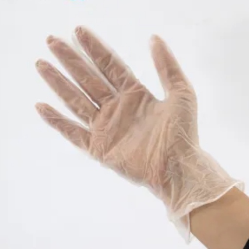 دستکش پزشکی وینیل (بسته 100 عددی)