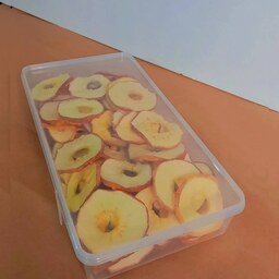 سیب خشک 300گرمی آپشن بدون مواد نگهدارنده