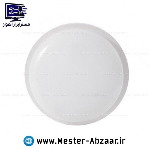 لامپ گرد روکار 20 وات ال ای دی با گارانتی 12 ماه پارس افق اروند مهتابی سفید مدل LED 20W POA moisture proof