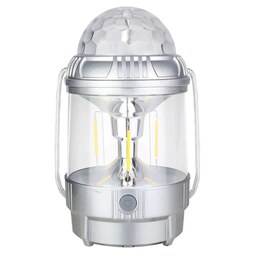 لامپ شارژی RGB چرخشی مدل HW-978W  چراغ قوه چراغ چادر HW-978W Disco Light 20W Multifunctional Stage Light Rechargeable