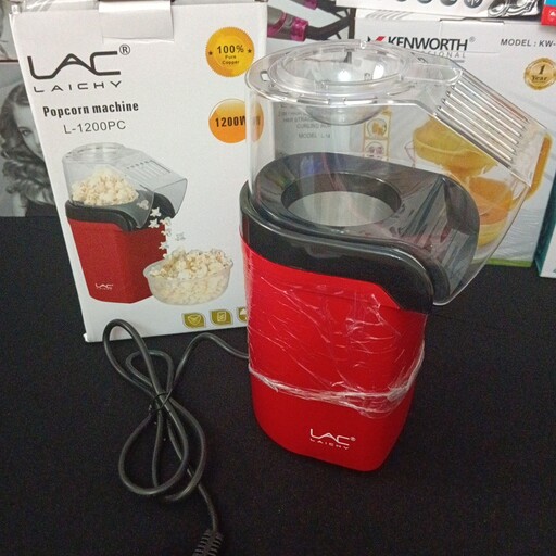 پفیلا ساز - پاپ کورن ساز 1200 وات لایچی مدل  LAICHY POPCORN MAKER L-1200PC موجود در فروشگاه قشمی شاپ Qeshmishop