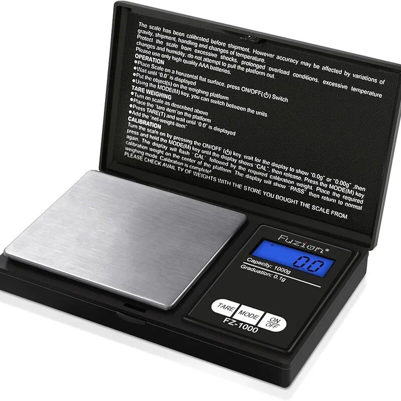 ترازو جیبی دیجیتال 200 گرم - 0.01 گرم دقیق برای اندازه گیری های دقیق و قطعات کوچک موجود در فروشگاه قشمی شاپ Qeshmishop