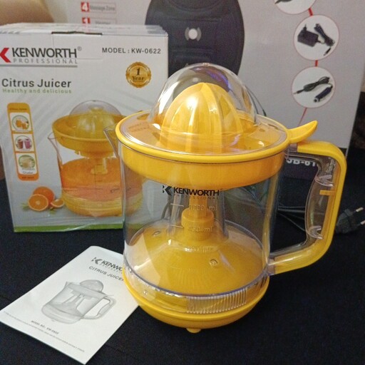 آب پرتقال گیر - آب مرکبات گیر  برقی کنورث KENWORTH مدل CITRUS JUICER KW-0622  در فروشگاه قشمی شاپ instagram Qeshmishop