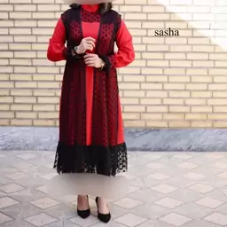 پیراهن سارافون زنانه و دخترانه بیرونی