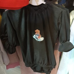 تیشرت شلوارک ابروبادی بچگانه در چند طرح دخترانه رنگ بندی سایز 40 تا 55