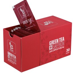 چای سبز زعفرانی