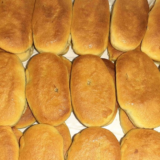 نان خرمایی ساده کرمانشاهی با روغن محلی  پخت روز (1 کیلویی)
