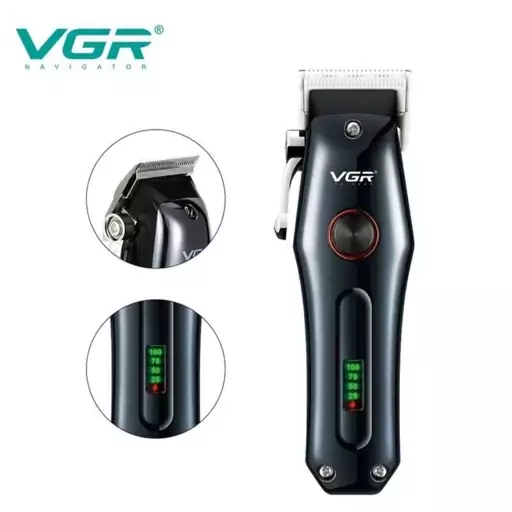 ماشین اصلاح سر و صورت و بدن VGR مدل V-969 اصلی موزن ریش تراش خط زن وی جی آر مدل 969 اورجینال