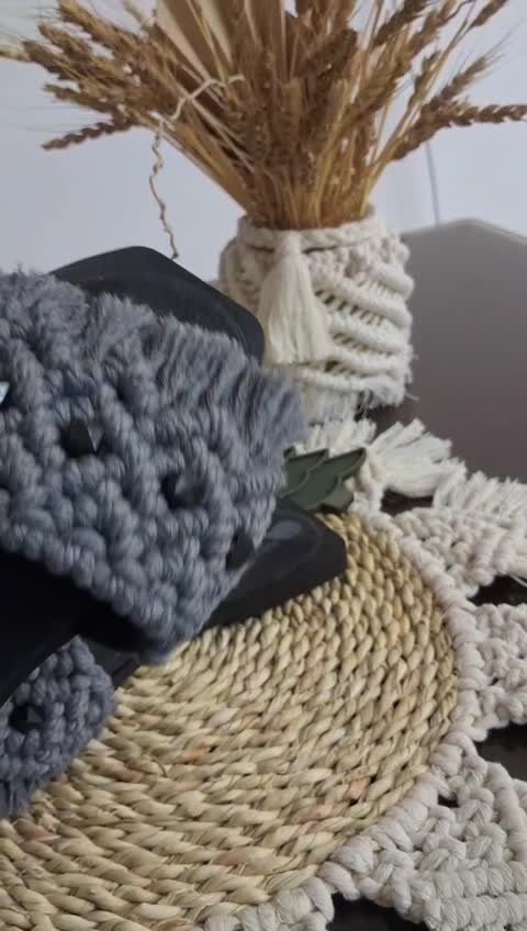 صنایع دستی،صندل مکرومه