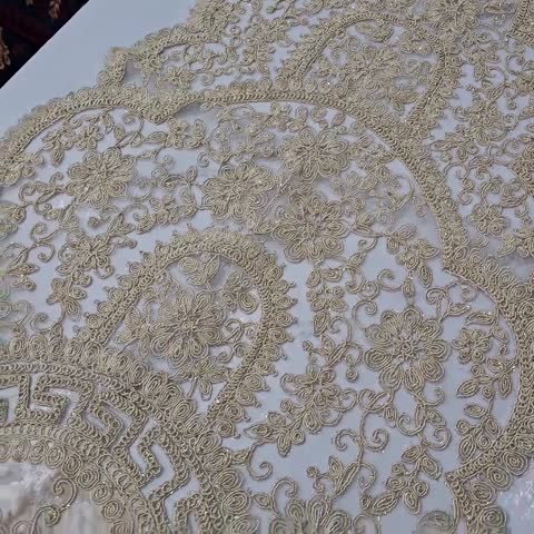 رومیزی دانتل آنتیک ترک طرح ورساچی شرکت الیزه