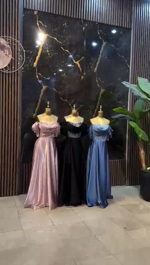لباس مجلسی شیک ساتن