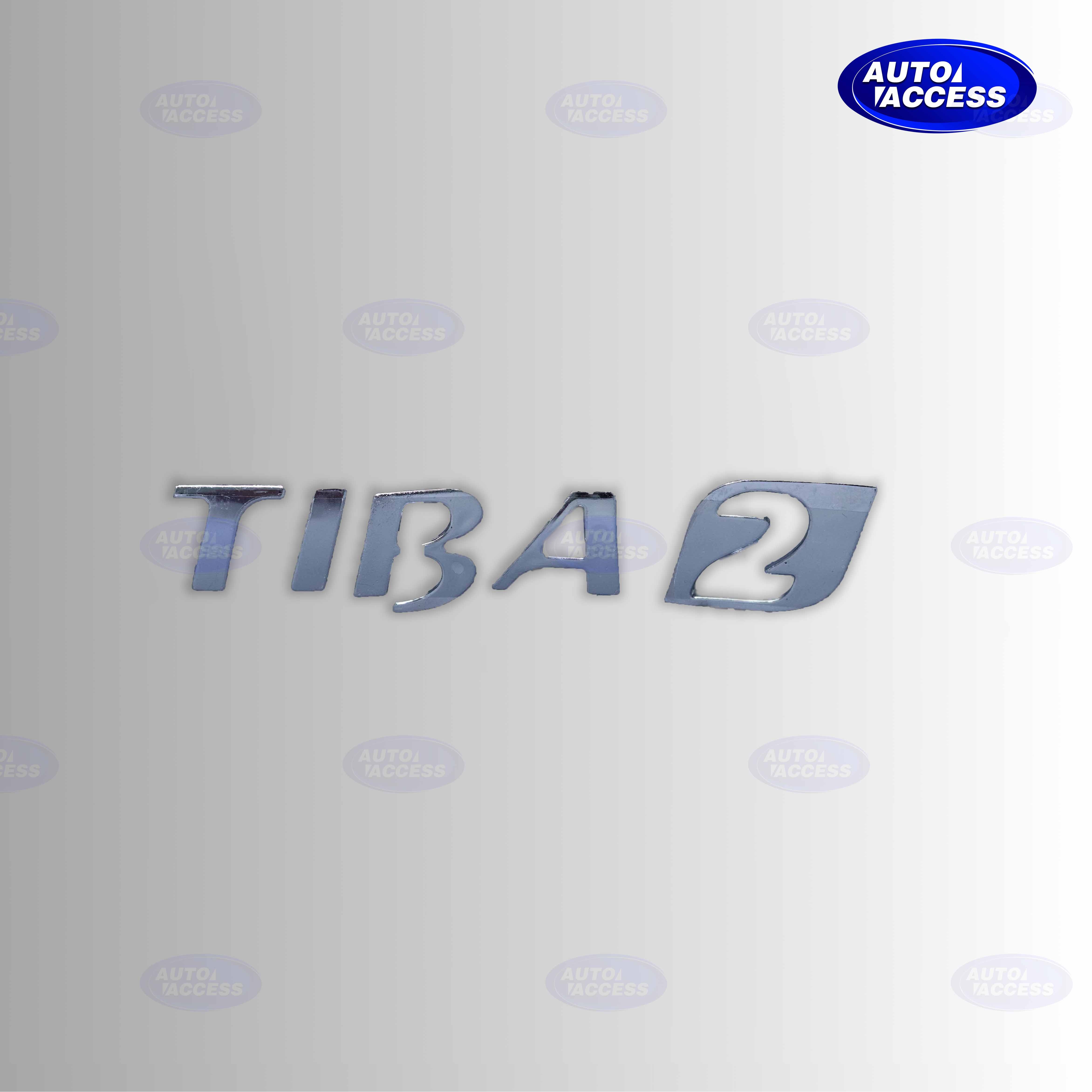 آرم نوشته تیبا 2 مخصوص درب صندوق عقب خودرو تیبا 2