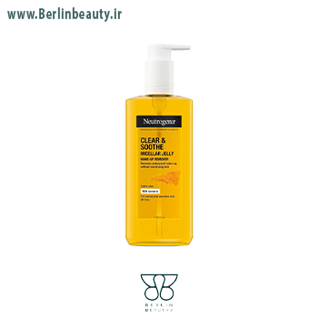 ژل میسلار زردچوبه نوتروژینا مدل Clear &amp; Soothe