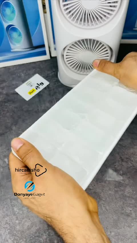 کولر آبی خنک کننده رومیزی مدل مه پاش شارژی و برقی اصلی