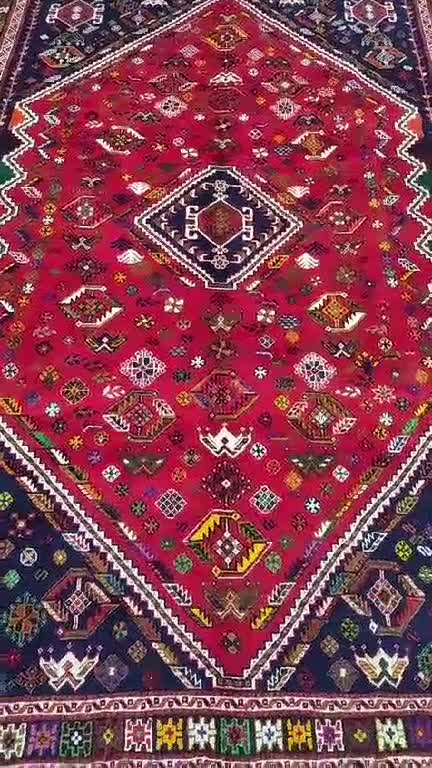فرش 6 متری قشقایی 