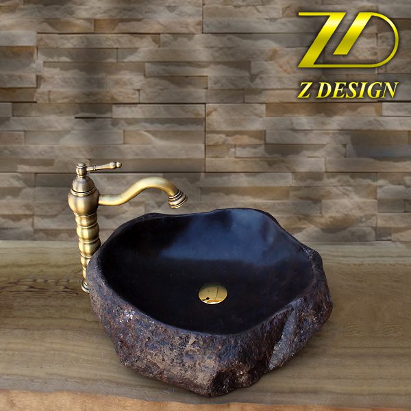 روشویی سنگی رودخانه ای کد 40