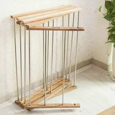 بند رخت آکاردئونی تاشو