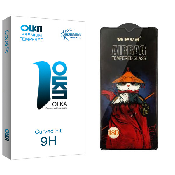 محافظ صفحه نمایش کولینگ مدل Olka Air Bag مناسب برای گوشی موبایل سامسونگ Galaxy M12 M23 M32 5G