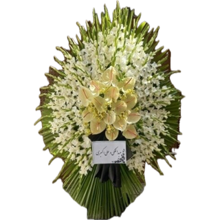 تاج گل ترحیم مسجد الزهرا کد 22