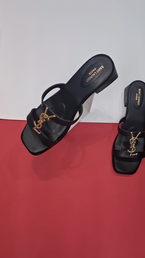 صندل پاشنه دار سایز بزرگ41تا43 ysl 