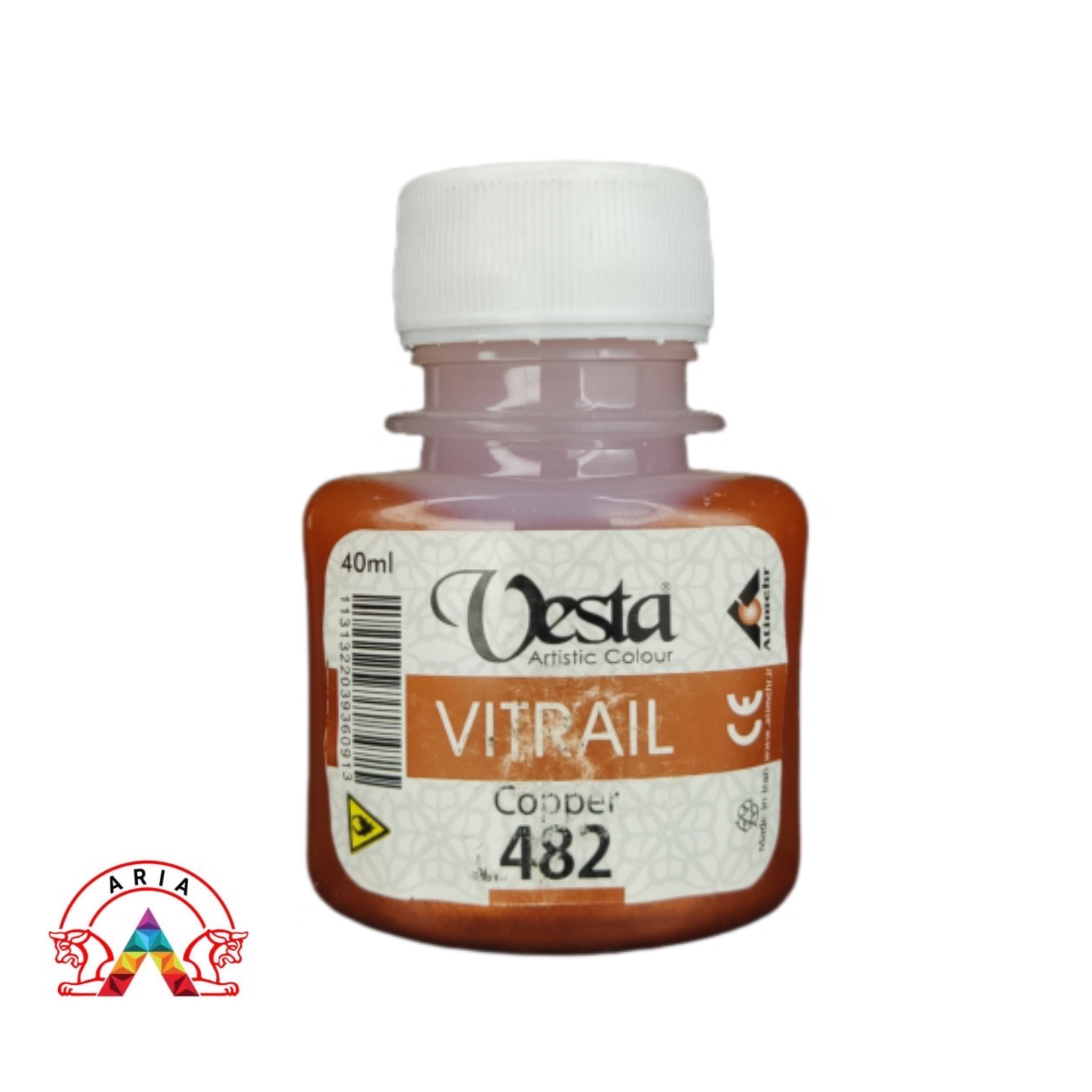 رنگ ویترای متالیک کد رنگ482 وستا حجم 40 میل