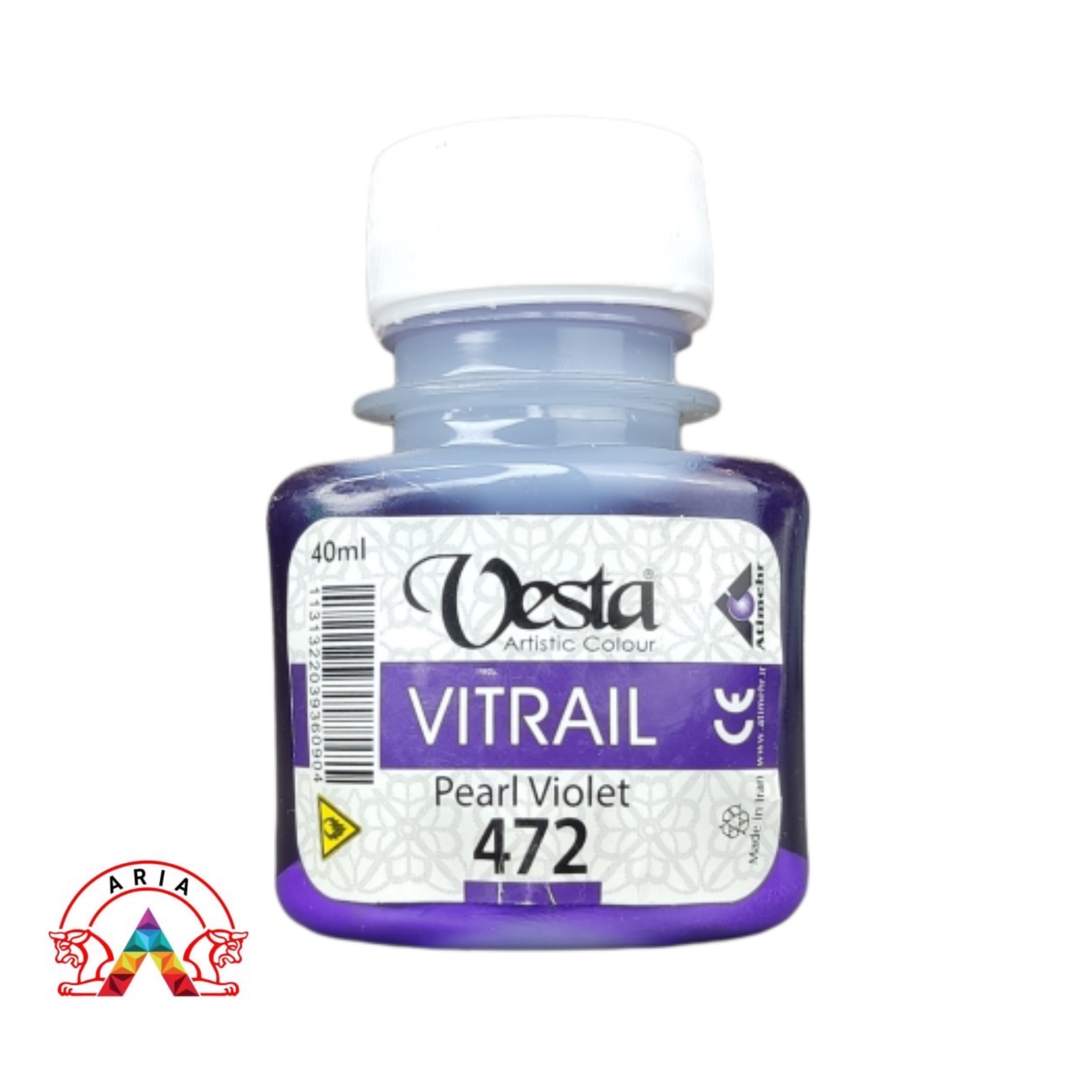 رنگ ویترای متالیک کد رنگ472 وستا حجم 40 میل