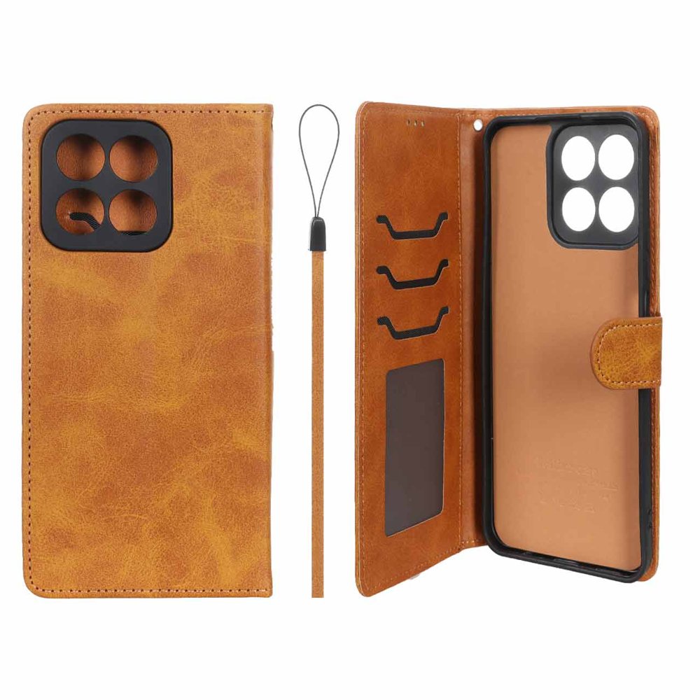 خریدکیف موبایل مگنتی درجه یک داخل خز MNC Plus مدل Honor X7c - عسلیتاپگارد