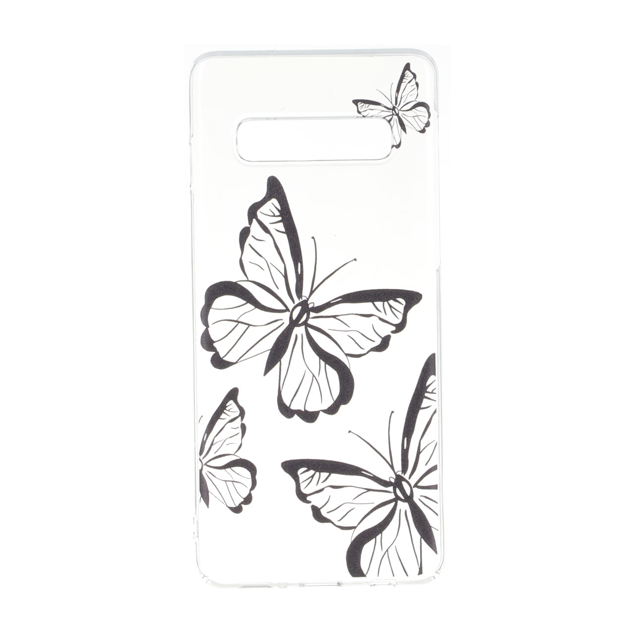 قاب پشت سخت شفاف طرح دار Samsung Galaxy S10 - طرح 775