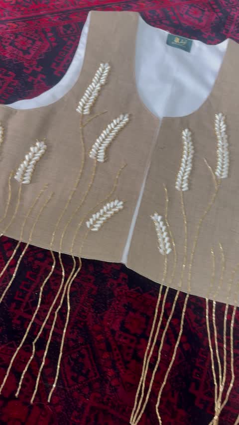 سخمه (جلیقه کار دست) گندم / وست /سوخمه