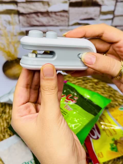 مینی پرس شارژی دوکاره(پرس پلاستیک)