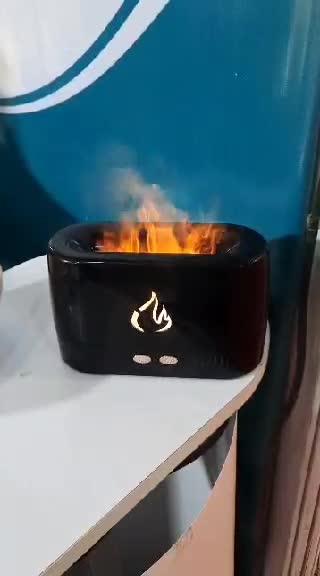 دستگاه بخور سرد رومیزی طرح شعله آتش