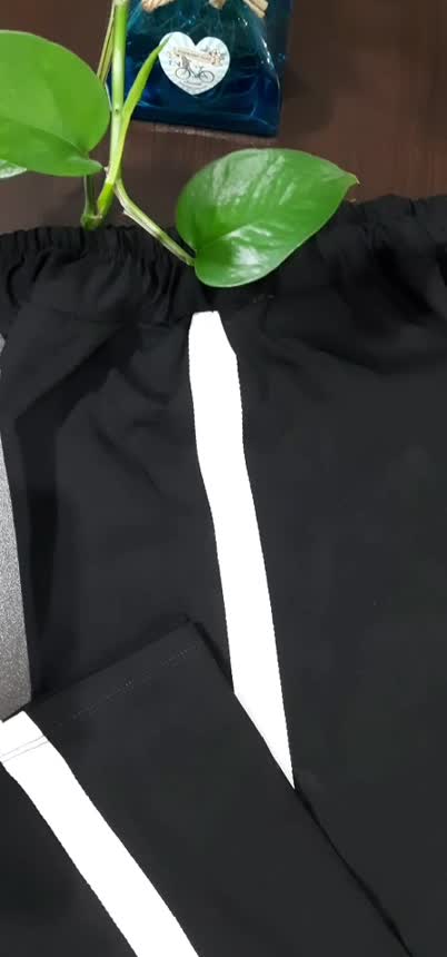 شلوار راسته بغل خط گرم بالا اسپرت دخترانه و پسرانه