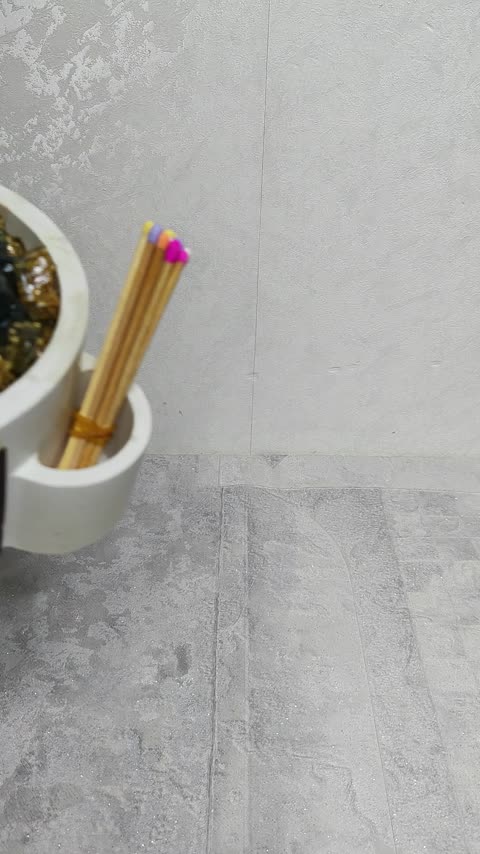شمع دکوراتیو زمرد و ورق طلا (دستساز)