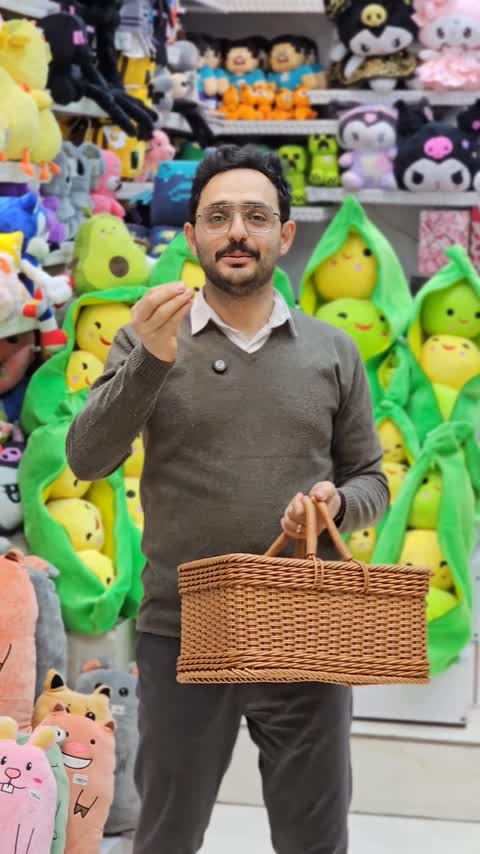 عروسک آویز جاکلیدی کروسان