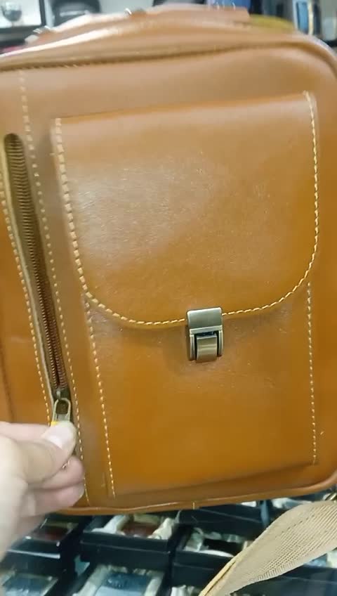 کیف سر دوشی چرم طبیعی 