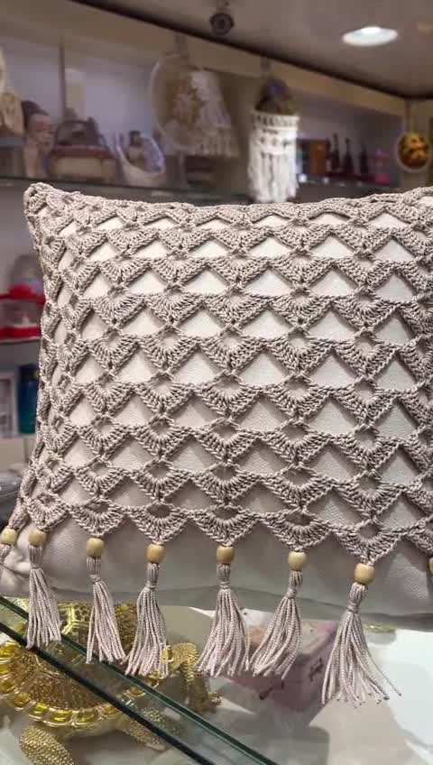 کاور کوسن قلاب بافی