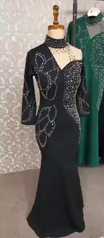 لباس مجلسی زنانه سنگ و نگین دوزی طناز تا 54