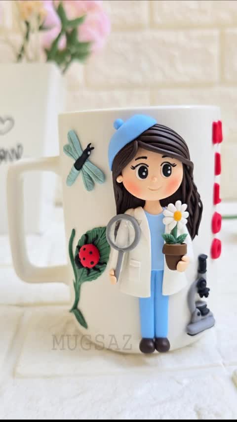 ماگ عروسکی پزشکی
