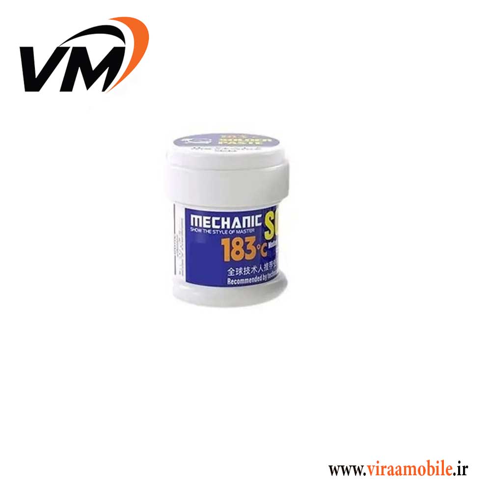 خمیر قلع 183 درجه 50 گرمی مکانیک MECHANIC ZW50