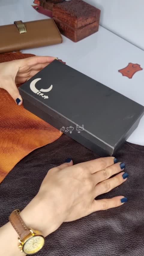 کیف پول سه لت چرمی دستدوز